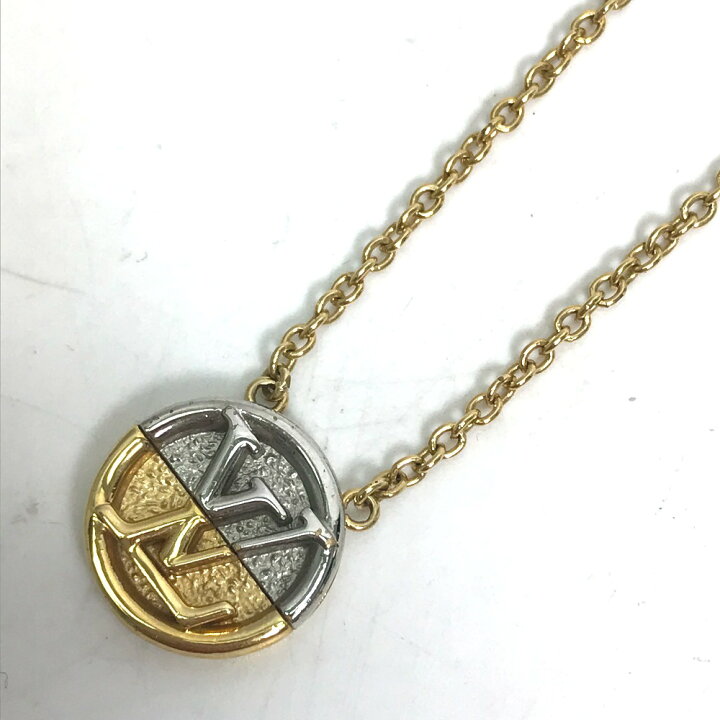 楽天市場】LOUIS VUITTON ルイヴィトン M69643 バイカラー ネックレス 