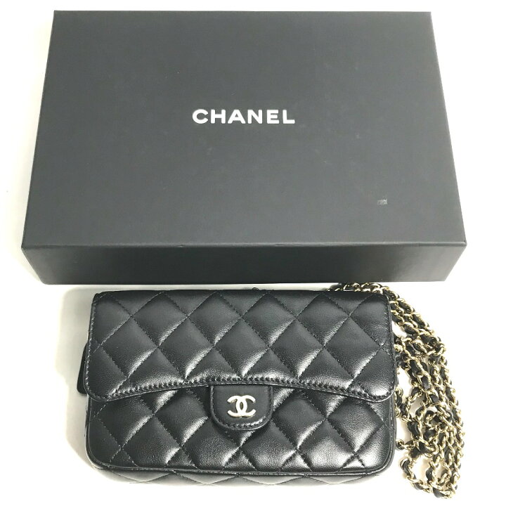 楽天市場】CHANEL シャネル AP2096 ココマーク フォンケースウォレット  