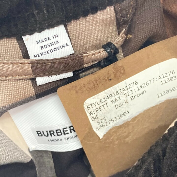 楽天市場】BURBERRY バーバリー 長袖 コート 内面チェック柄 