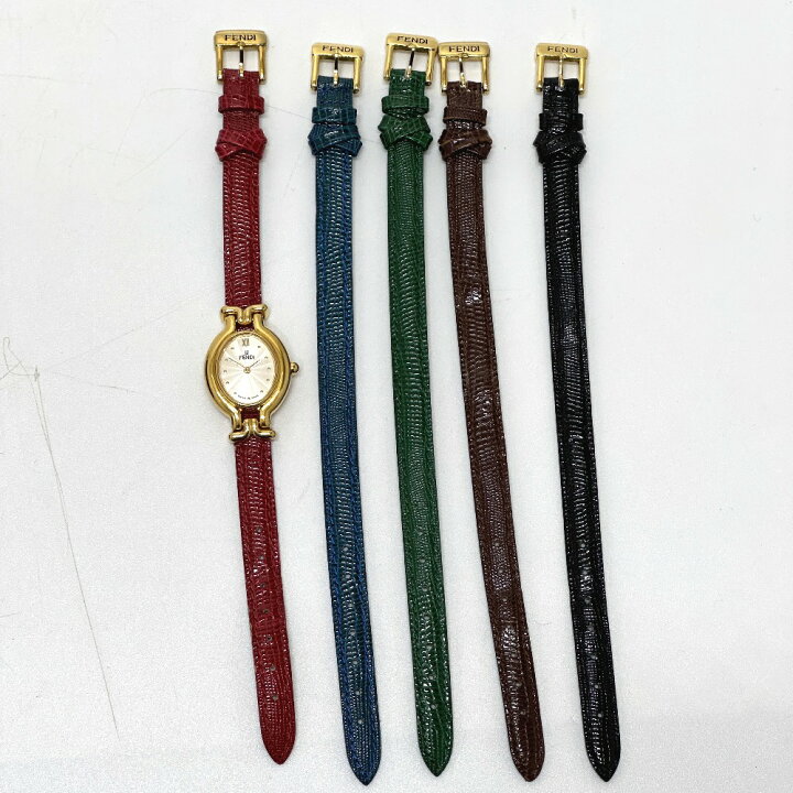 楽天市場】FENDI フェンディ 640L チェンジベルト 5色 クオーツ 腕時計 