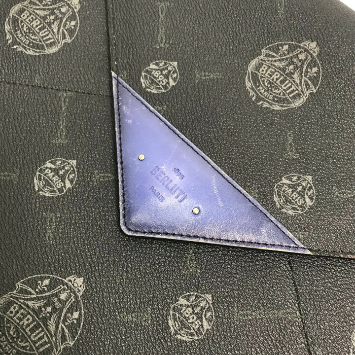 楽天市場】Berluti ベルルッティ ロゴ ポーチ レターケース バッグ 