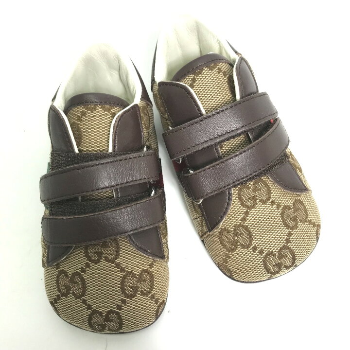楽天市場】GUCCI グッチ 赤ちゃん BABY GG シェリーライン スニーカー 