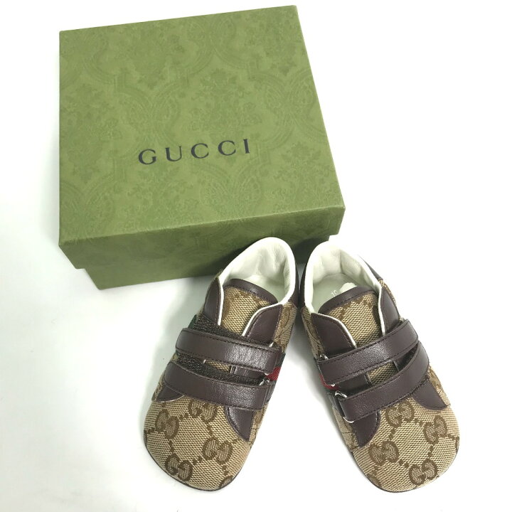 楽天市場】GUCCI グッチ 赤ちゃん BABY GG シェリーライン スニーカー  