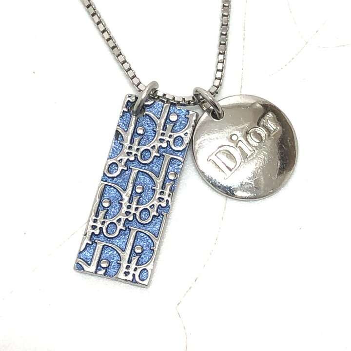楽天市場】Dior ディオール トロッター ナンバー2 プレート ペンダント  