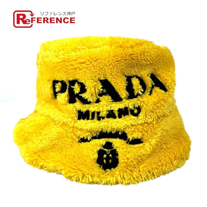 楽天市場】PRADA プラダ 1HC137 テリークロスロゴ バケットハット 