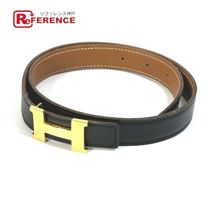 楽天市場】HERMES エルメス Hベルト コンスタンス リバーシブル ベルト  