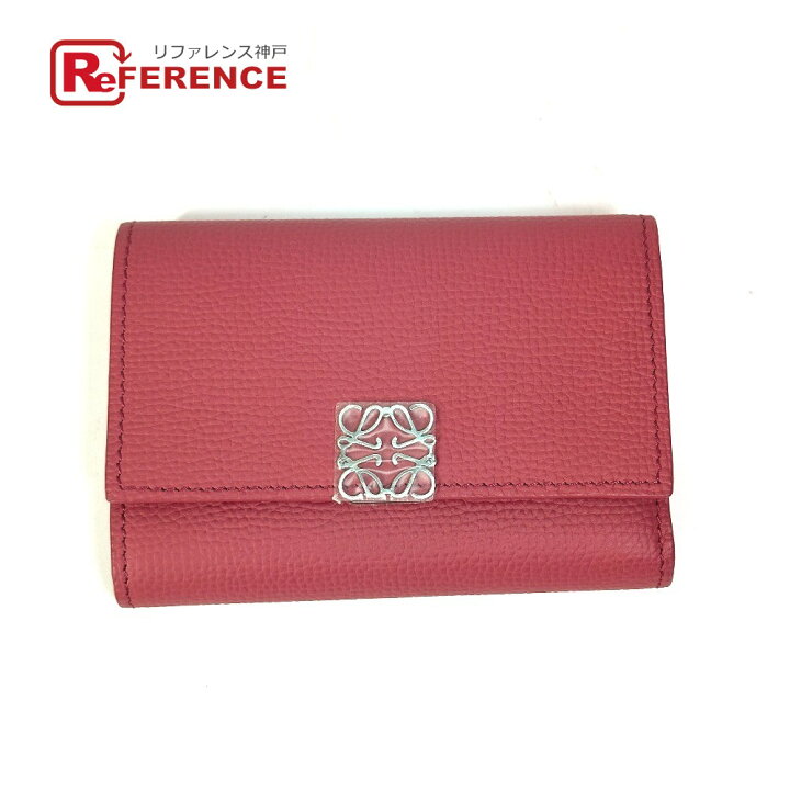 楽天市場】LOEWE ロエベ アナグラム トライフォールド ウォレット  