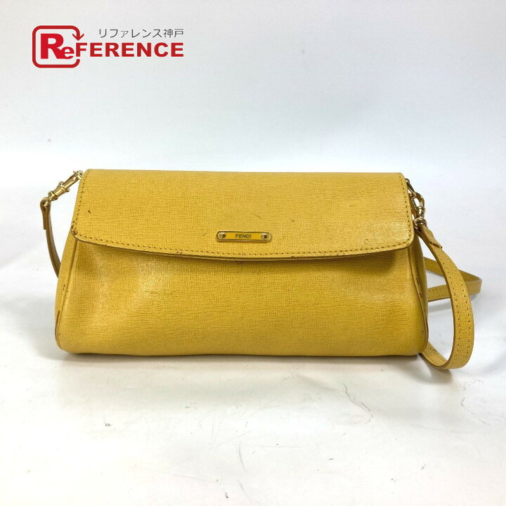 楽天市場】FENDI フェンディ 8M0327 2WAY クラッチバッグ ロゴ  