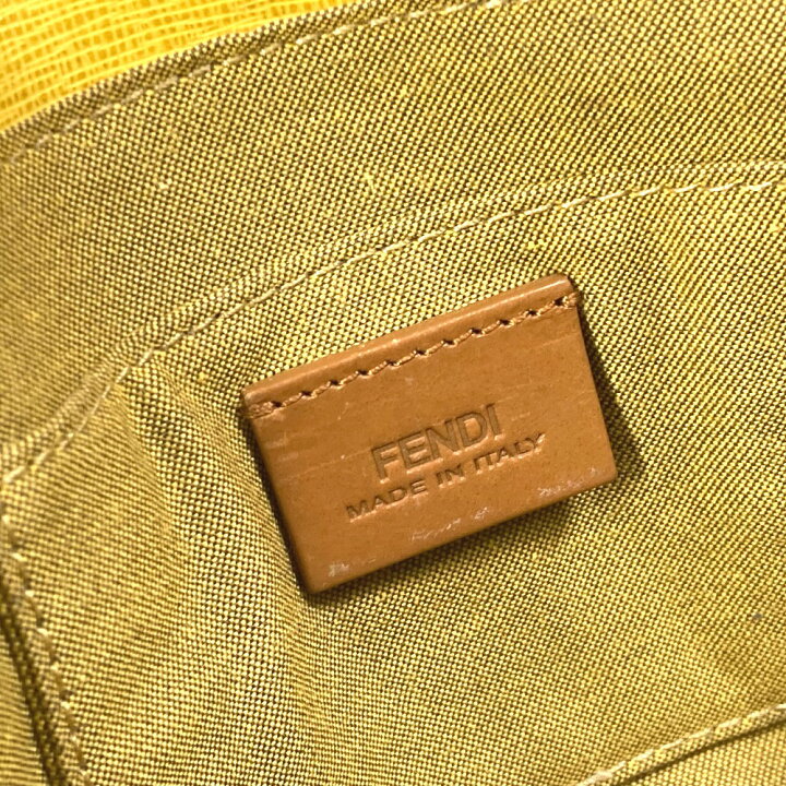 楽天市場】FENDI フェンディ 8M0327 2WAY クラッチバッグ ロゴ  