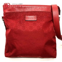 楽天市場】gucci ショルダーバッグ 中古（カラーレッド）（バッグ  