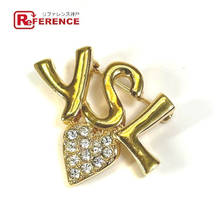 楽天市場】YVES SAINT LAURENT イヴ・サンローラン YSL ラインストーン 