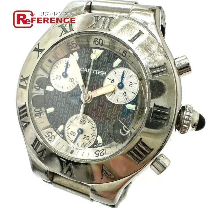 楽天市場】CARTIER カルティエ W10125U2 マスト21 クロノスカフ 