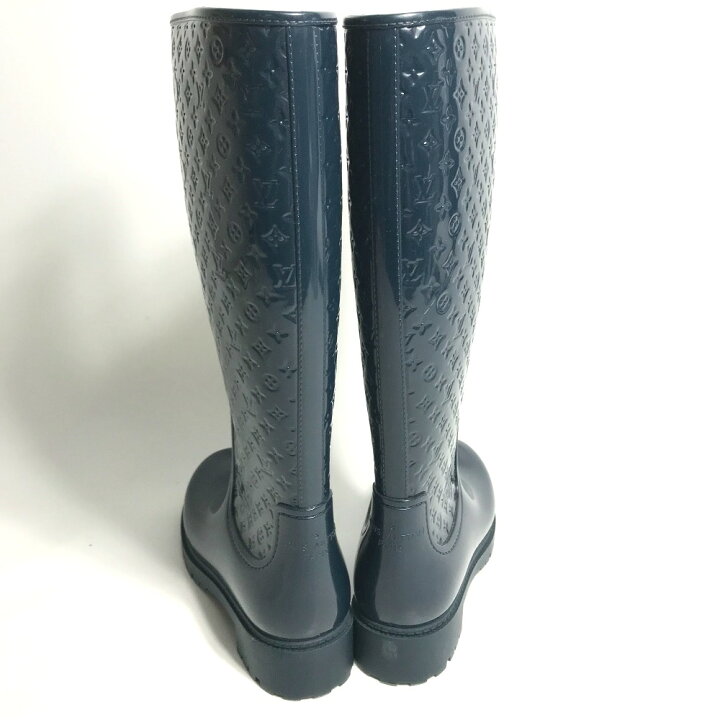 ルイヴィトン スプラッシュライン モノグラム総柄☆レインブーツ  
