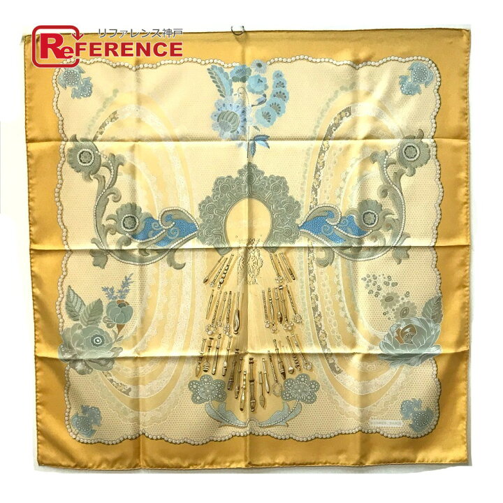 楽天市場】HERMES エルメス Doigts de Fee 妖精の指 カレ90 スカーフ  