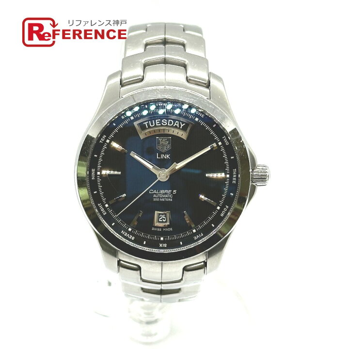 タグホイヤー リンク キャリバー5 デイデイト 自動巻き メンズ 中古 