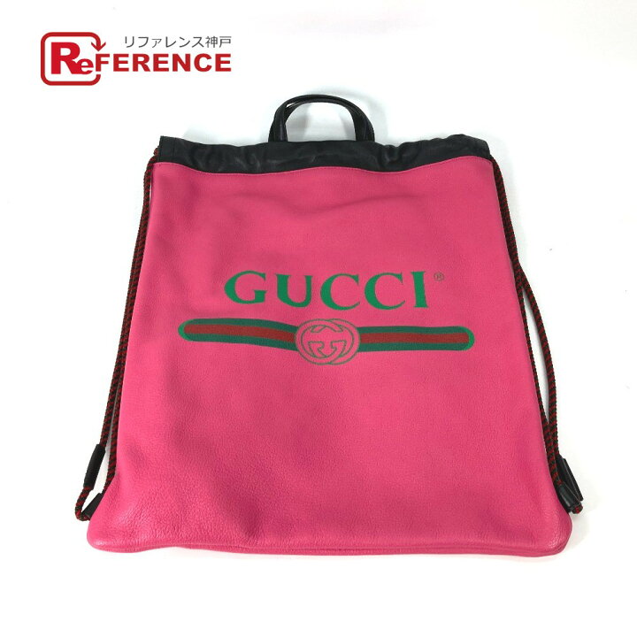 楽天市場】GUCCI グッチ 516639 巾着 ポーチ付き ドローストリング  