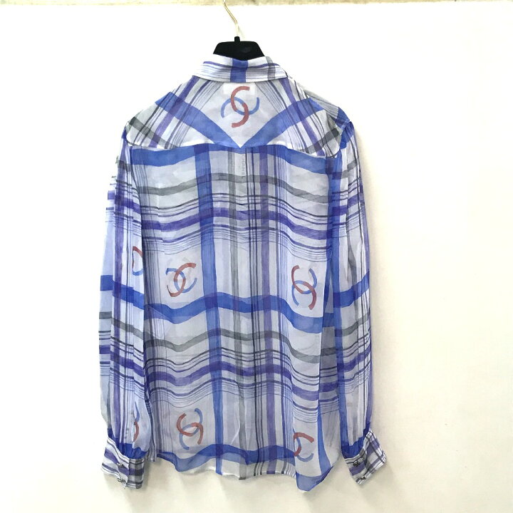 楽天市場】CHANEL シャネル P74508 CC ココマーク プリント モスリン  