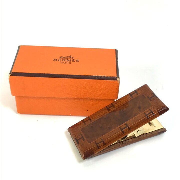 楽天市場】HERMES エルメス インテリア 文房具 Hロゴ クリップ  