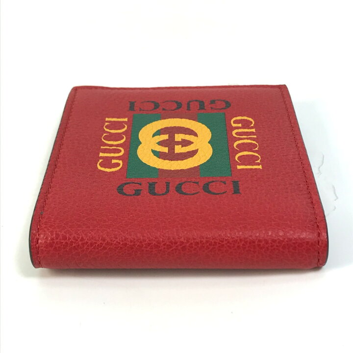 楽天市場】GUCCI グッチ 496309 GUCCI プリント ヴィンテージ ロゴ 