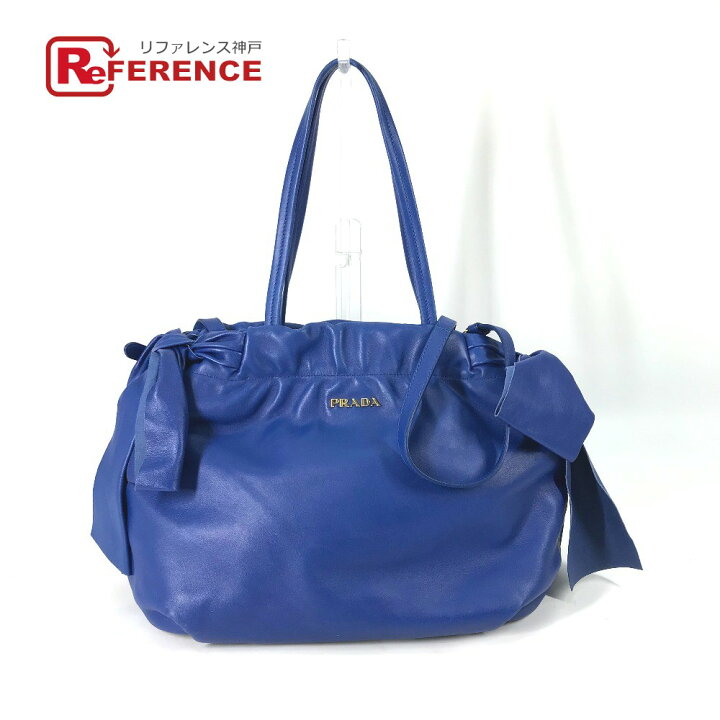 楽天市場】PRADA プラダ ロゴ 斜め掛け リボン 2WAY ショルダーバッグ  