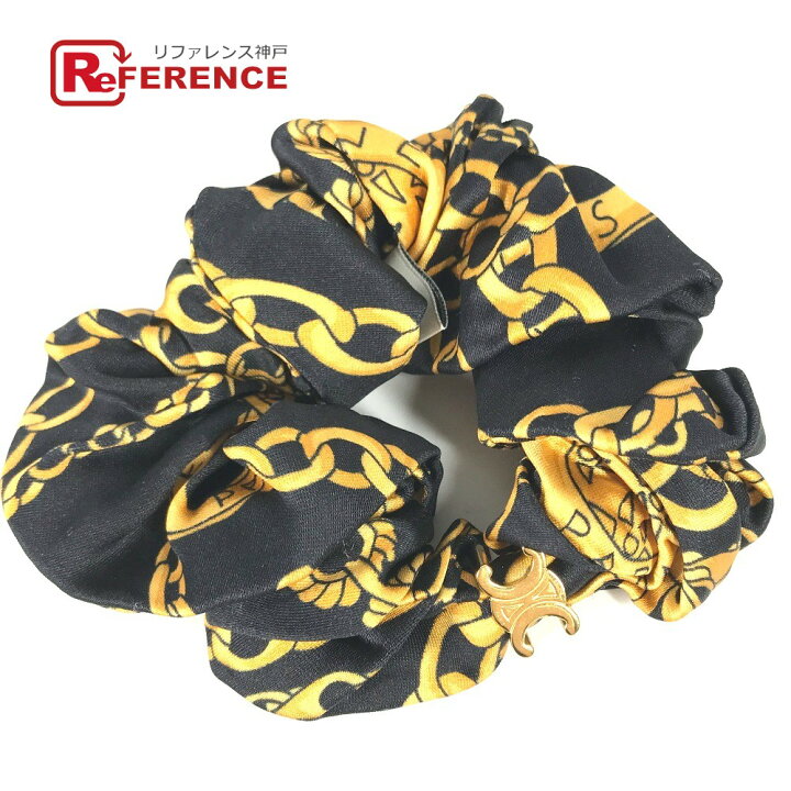 楽天市場】CELINE セリーヌ トリオンフ チェーン柄 ヘアアクセサリー  