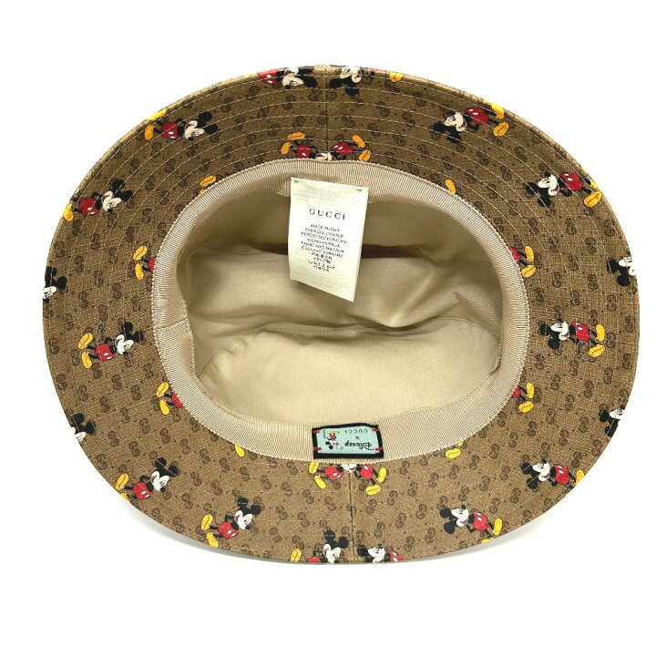 楽天市場】GUCCI グッチ 602978 ミニGG DISNEY ミッキーマウス 帽子 