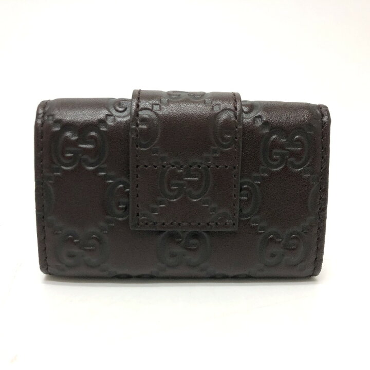 楽天市場】GUCCI グッチ 203551 GG ハートプレート 6連 キーケース 