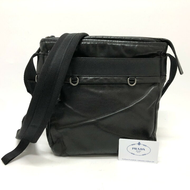 楽天市場】PRADA プラダ 2VH022 カバン メッセンジャーバッグ 肩掛け  