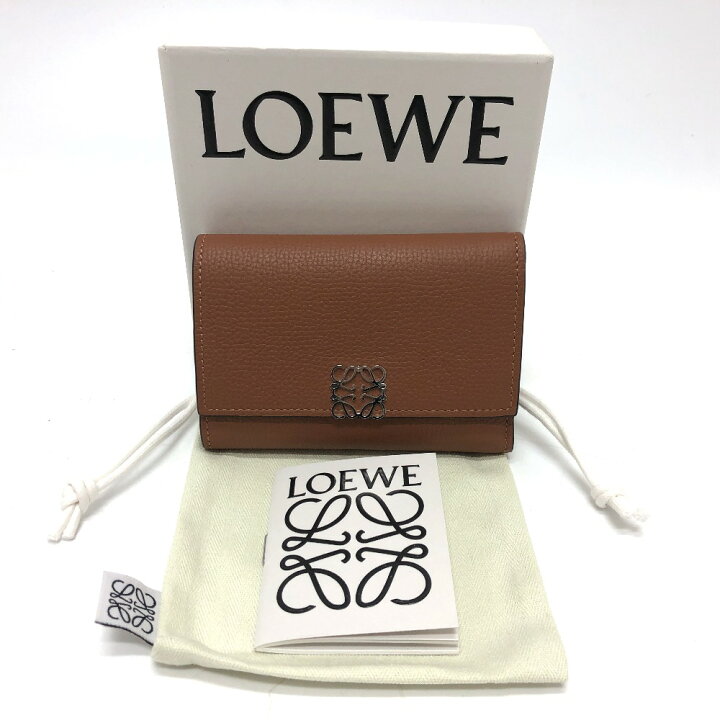 楽天市場】LOEWE ロエベ アナグラム バーティカル ウォレット スモール 