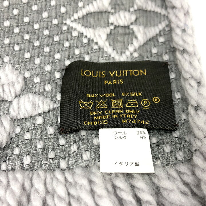 楽天市場】LOUIS VUITTON ルイヴィトン M74742 フリンジ エシャルプ 