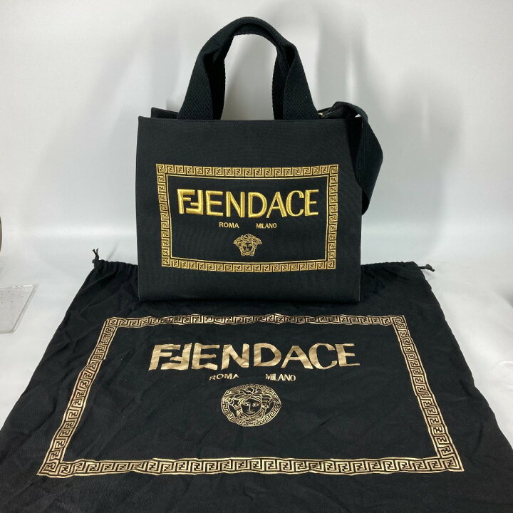 楽天市場】FENDI フェンディ 8BH395 VERSACE コラボ FENDACE  