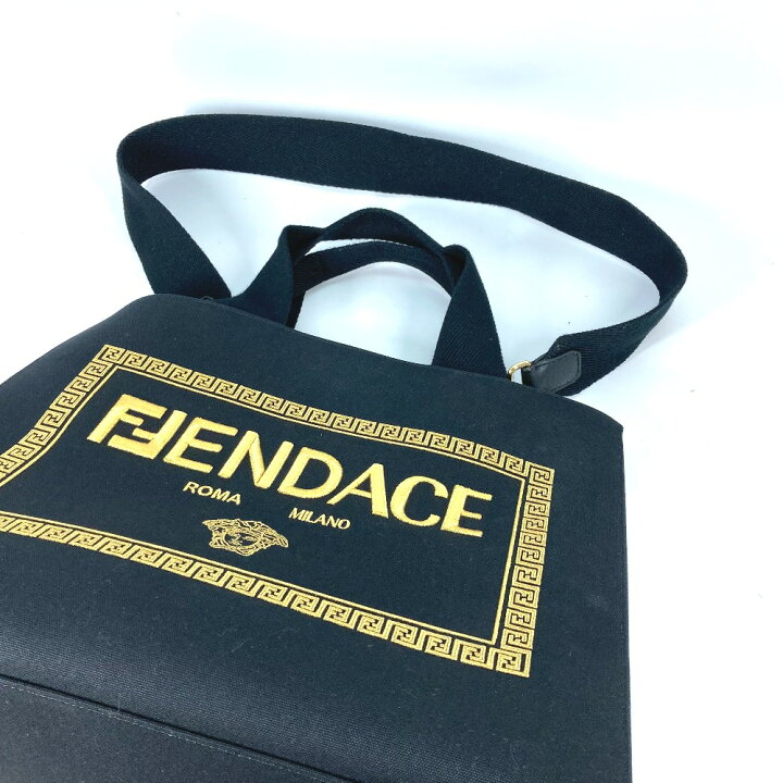 楽天市場】FENDI フェンディ 8BH395 VERSACE コラボ FENDACE  