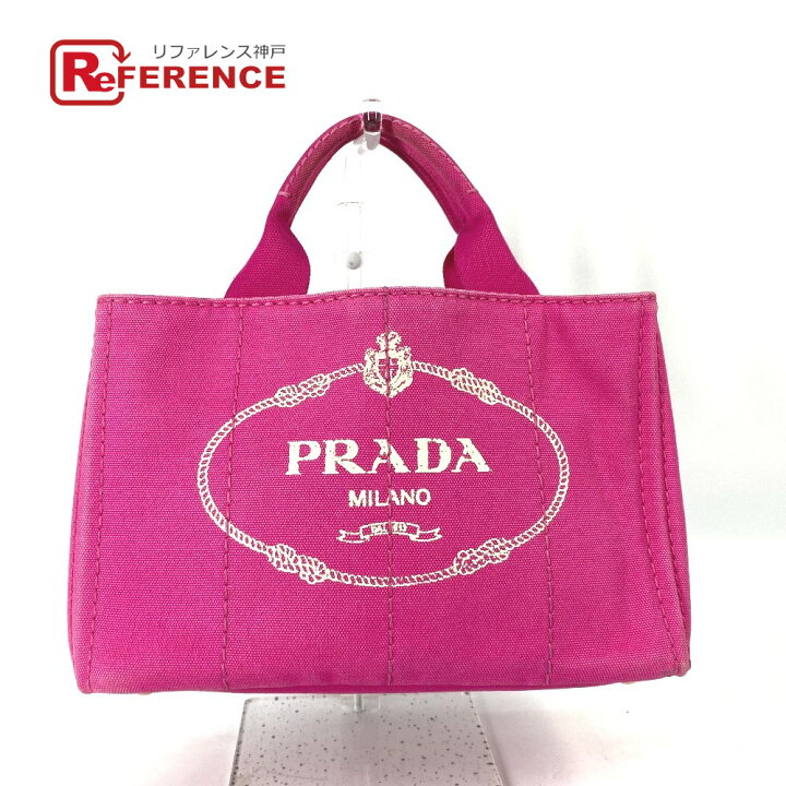 楽天市場】PRADA プラダ デニム カナパ ロゴ カバン トート  