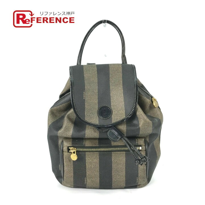 楽天市場】FENDI フェンディ ヴィンテージ ペカン バックパック カバン