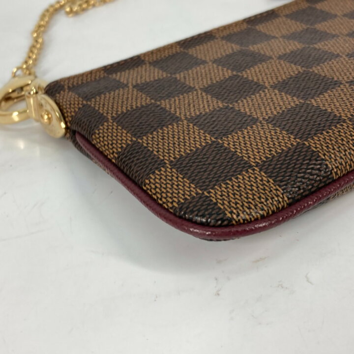 楽天市場】LOUIS VUITTON ルイヴィトン N63091 ダミエ ポシェット ミラ  