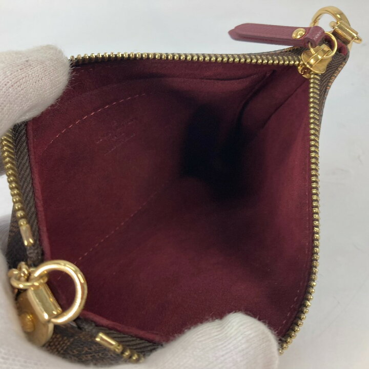 楽天市場】LOUIS VUITTON ルイヴィトン N63091 ダミエ ポシェット ミラ 