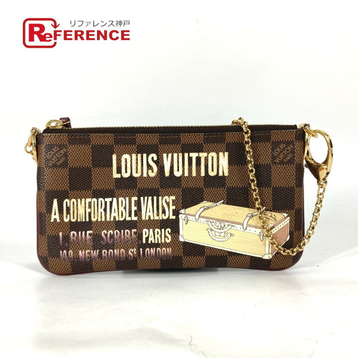 楽天市場】LOUIS VUITTON ルイヴィトン N63091 ダミエ ポシェット ミラ 