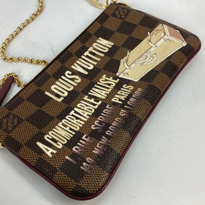 楽天市場】LOUIS VUITTON ルイヴィトン N63091 ダミエ ポシェット ミラ 