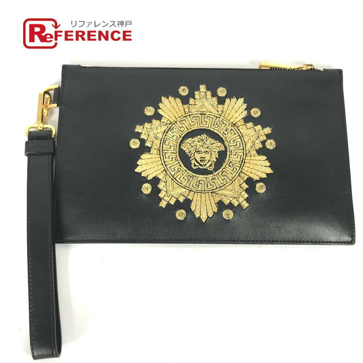 楽天市場】VERSACE ヴェルサーチ カバン ポーチ メデューサ ロゴ 
