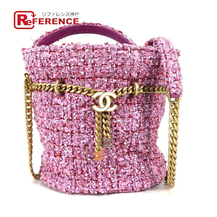 楽天市場】CHANEL シャネル 2022SS CC ココマーク チェーン バケツ型 