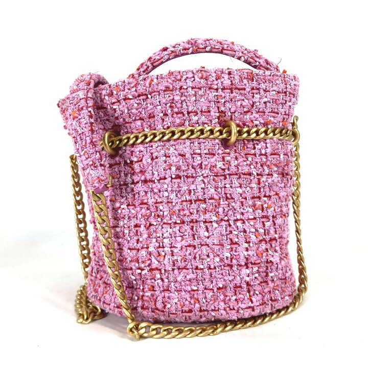 楽天市場】CHANEL シャネル 2022SS CC ココマーク チェーン バケツ型 