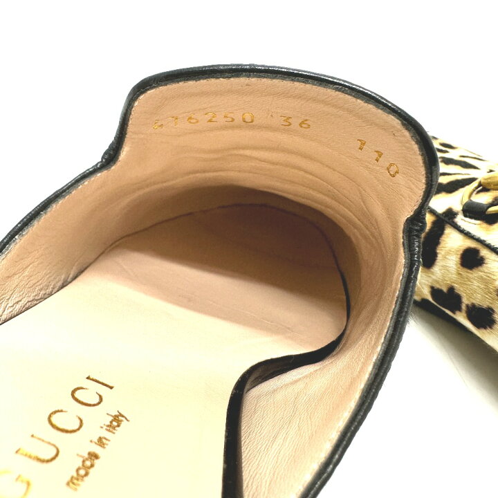 楽天市場】GUCCI グッチ 476250 レオパード 豹柄 ヒョウ ホースビット  