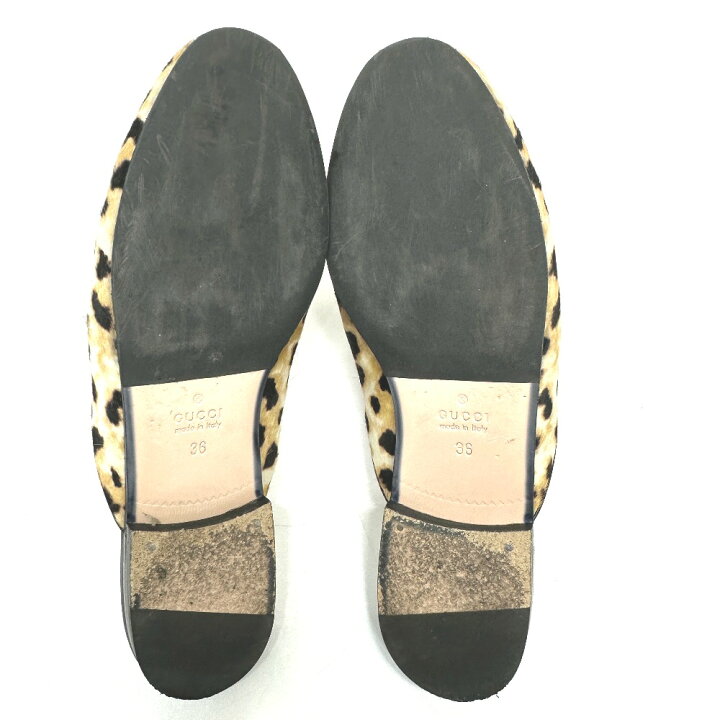 楽天市場】GUCCI グッチ 476250 レオパード 豹柄 ヒョウ ホースビット 