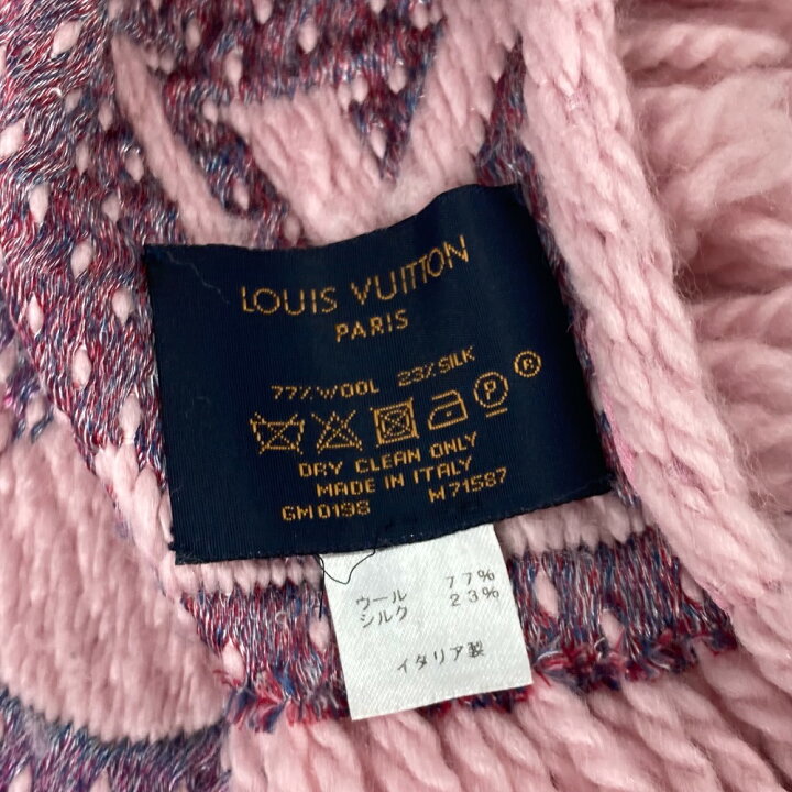 楽天市場】LOUIS VUITTON ルイヴィトン M71587 エシャルプ・ロゴマニア  