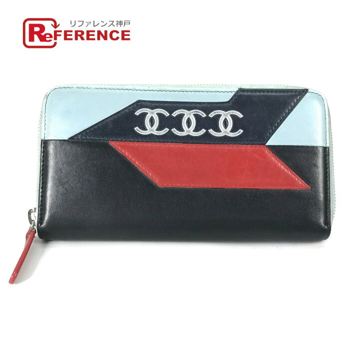 楽天市場】CHANEL シャネル エアライン トリプルココ ロングウォレット 