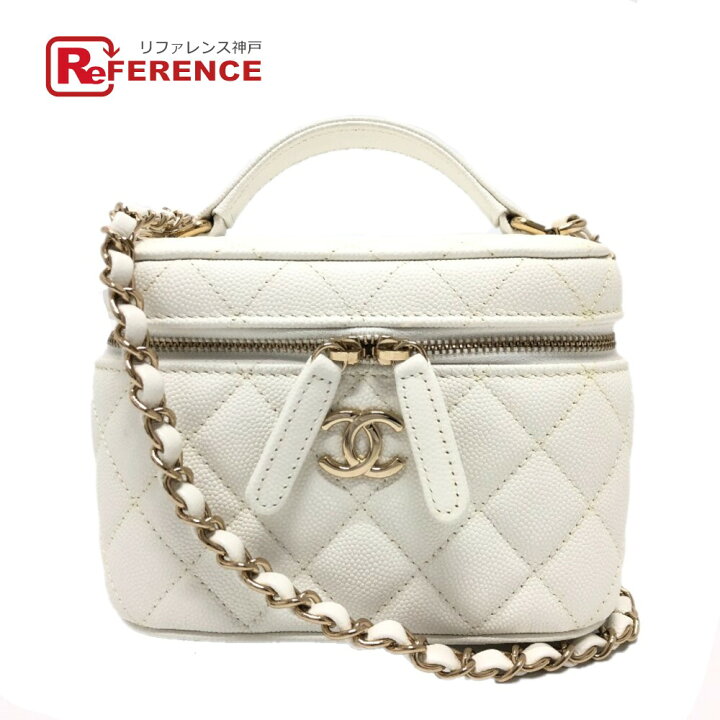 楽天市場】CHANEL シャネル AS3171 ココマーク CC バニティバッグ  