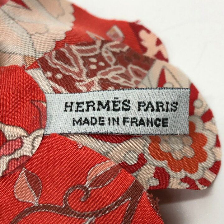 楽天市場】HERMES エルメス フラワー コサージュ ブローチ シルク 