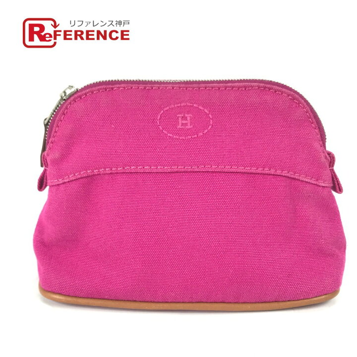 楽天市場】HERMES エルメス ボリードポーチ ミニミニ メイクポーチ  