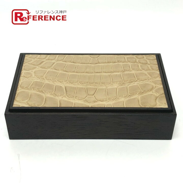 楽天市場】HERMES エルメス ウッド ボックス アクセサリーケース 小物  