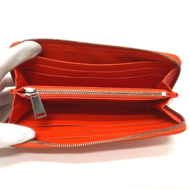 BOTTEGA VENETA ボッテガ ヴェネタ L型 ファスナー 長財布 レザー 